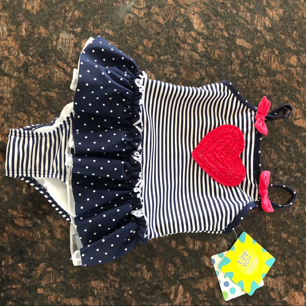 Little Me Girls Bathing Suit